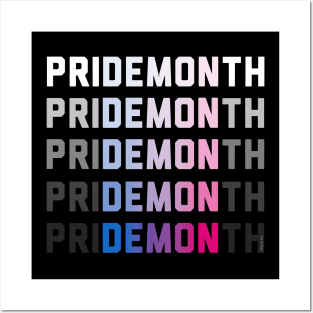 PriDEMONth Posters and Art